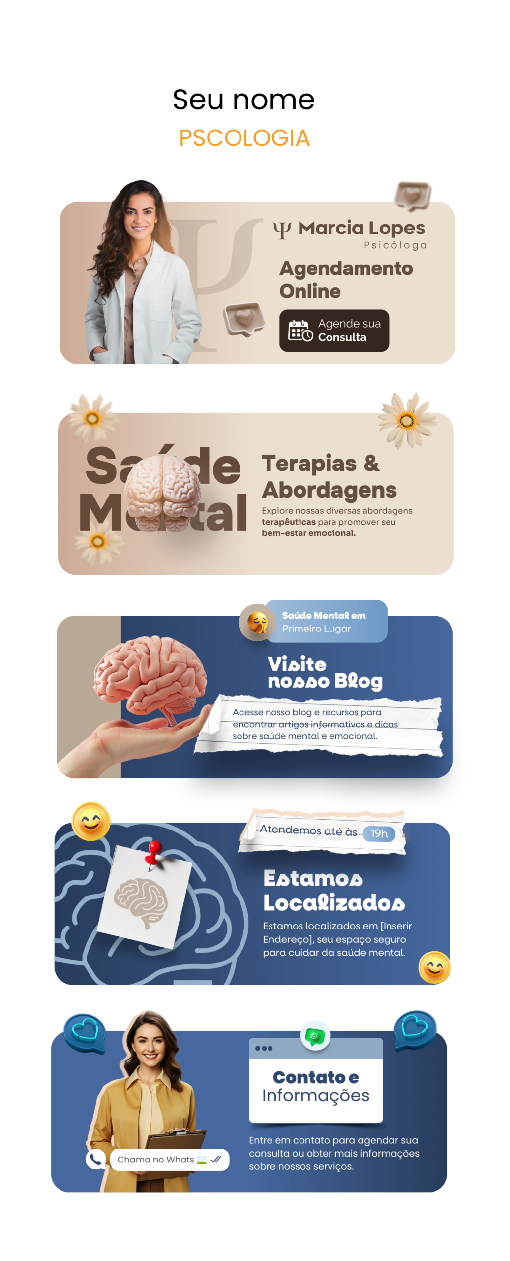 MODELO 10 - PSCOLOGIA - LINK DA BIO