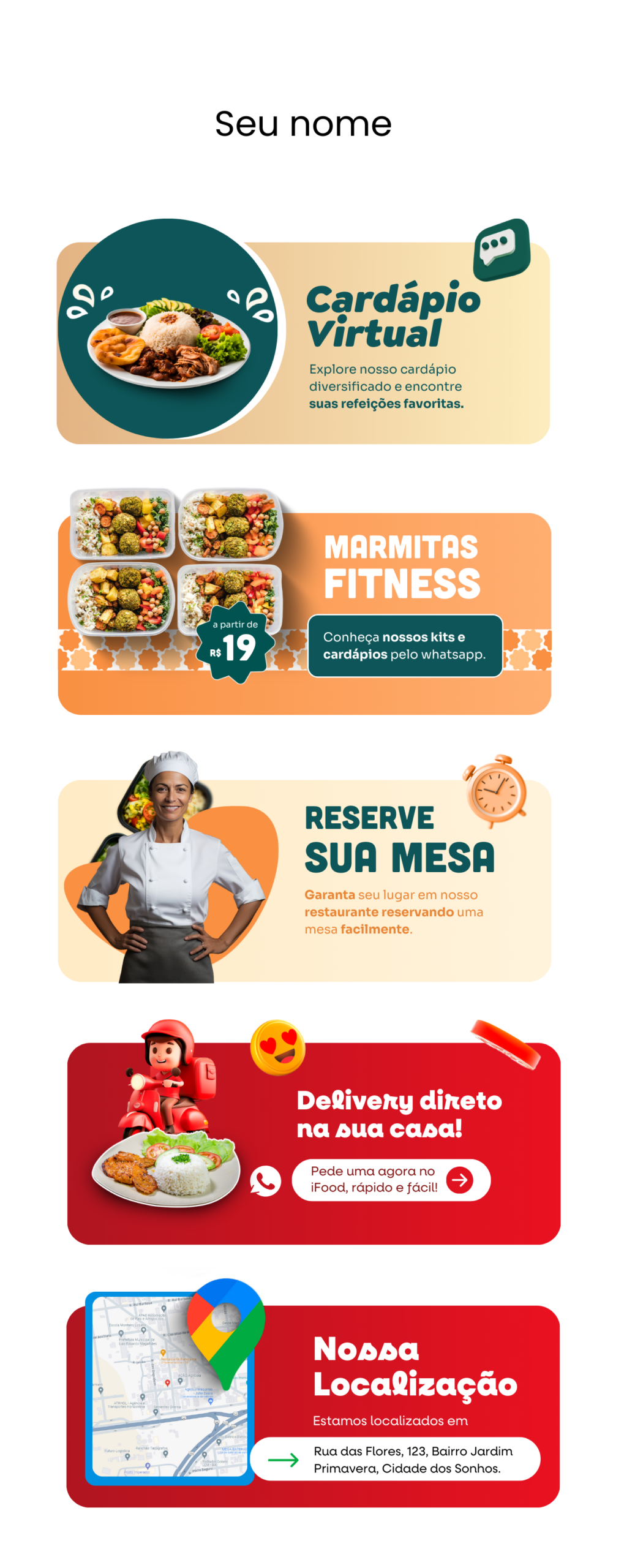 _MODELO 15 - RESTAURANTES - LINK DA BIO